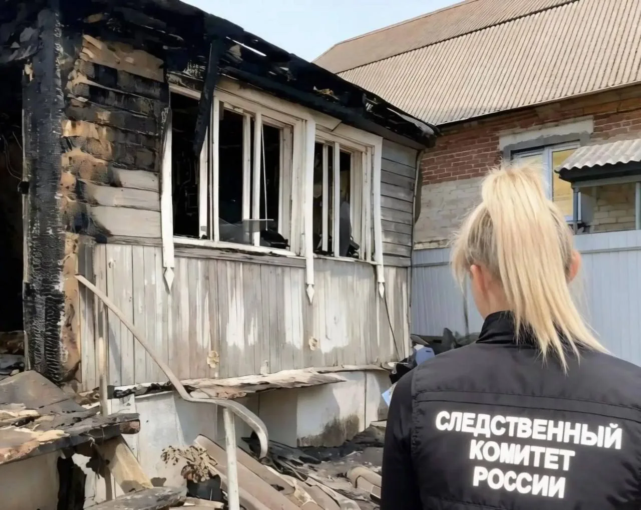 🔥 В селе Покрово-Пригородное при пожаре погиб 66-летний мужчина