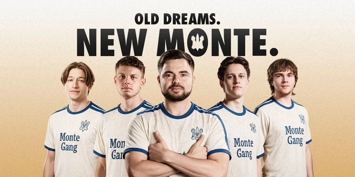 🔥 Monte выкатили новый ростер по CS2