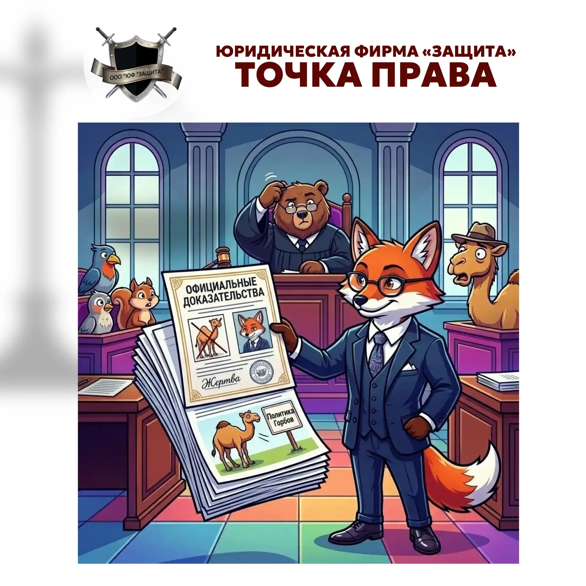 Доказательства — то, что вы обязаны приложить к иску, чтобы судья поверил, что вы не ве...