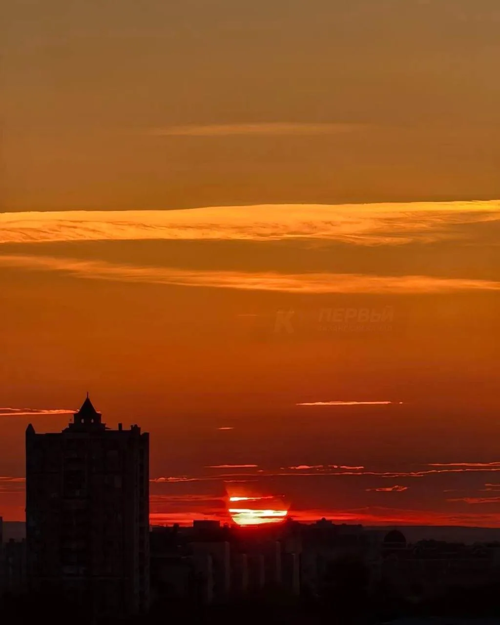 🌇 Момент дня: потрясающий закат