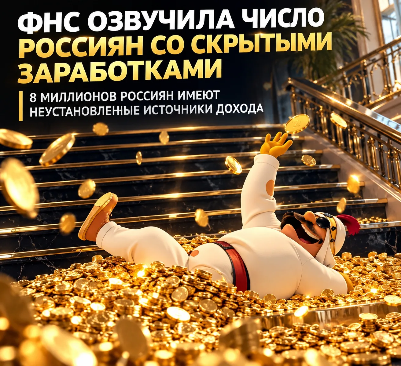 Налоговая нашла 8 миллионов россиян, которые не платят налоги — речь о трудоспособных г...