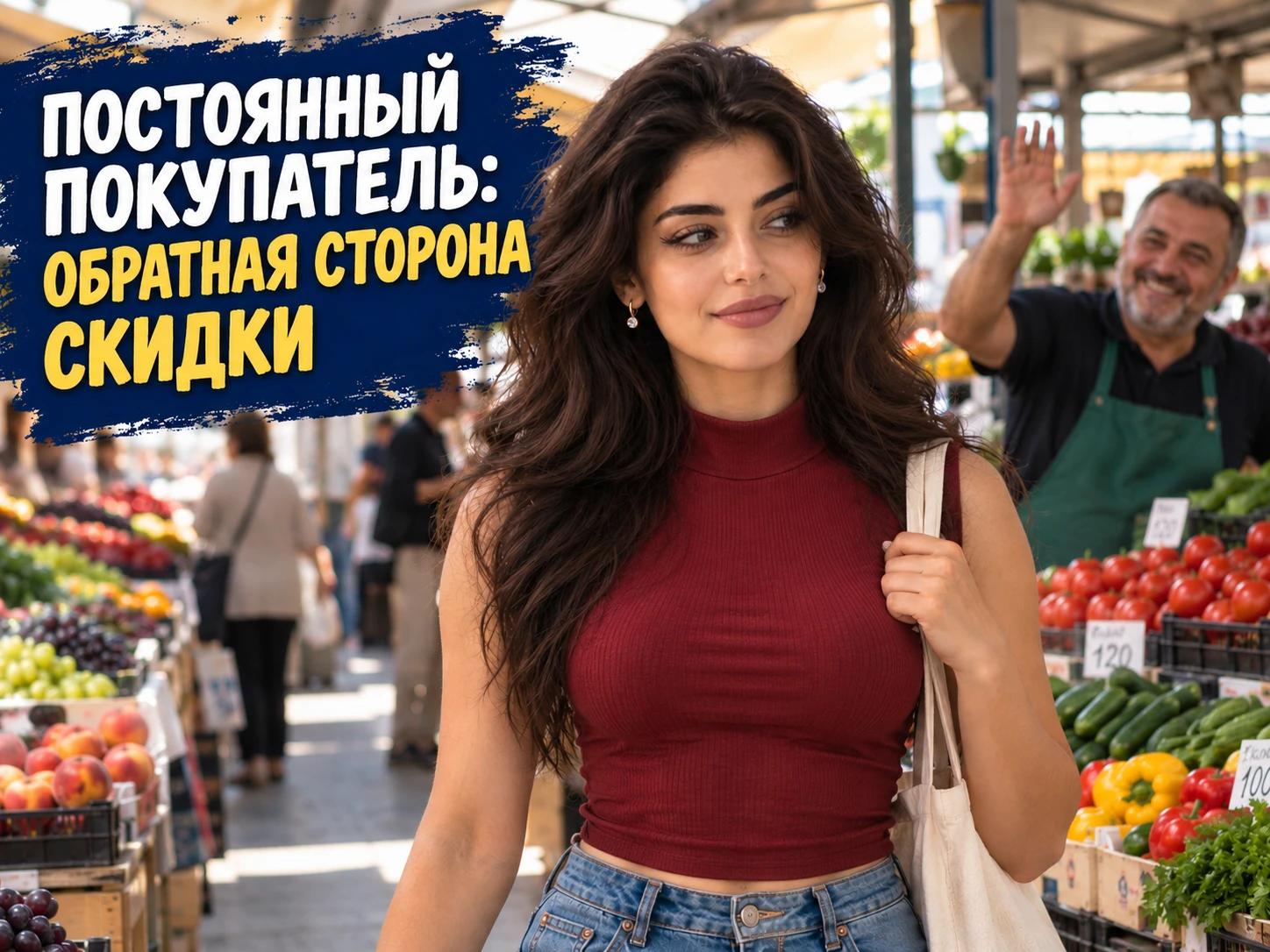 На сочинском рынке у постоянных покупателей есть одна проблема