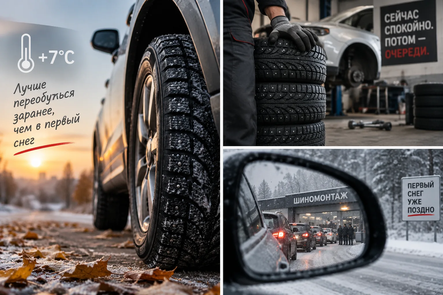 Почему не стоит ждать первого снега ❄️