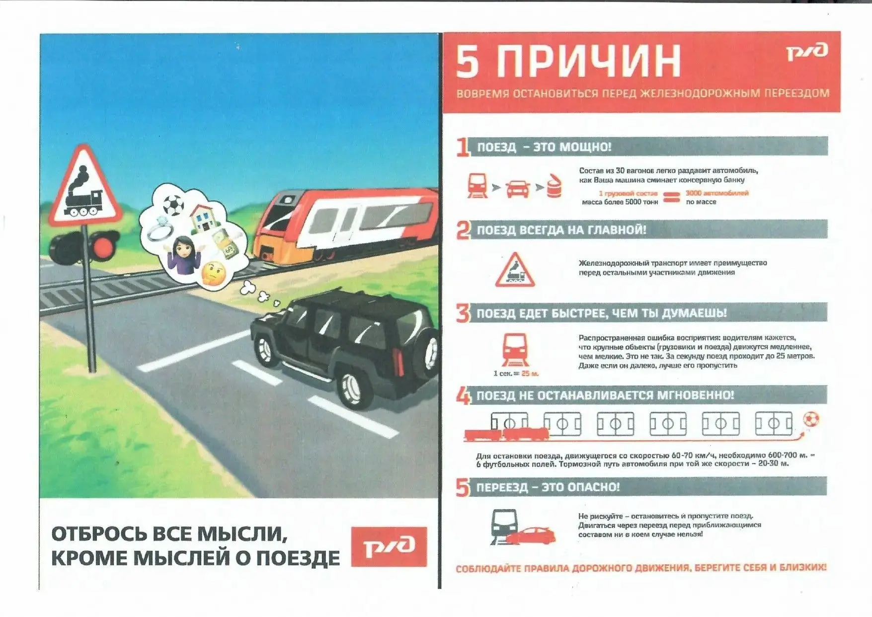 🚉Безопасность детей на железной дороге — наша общая ответственность!