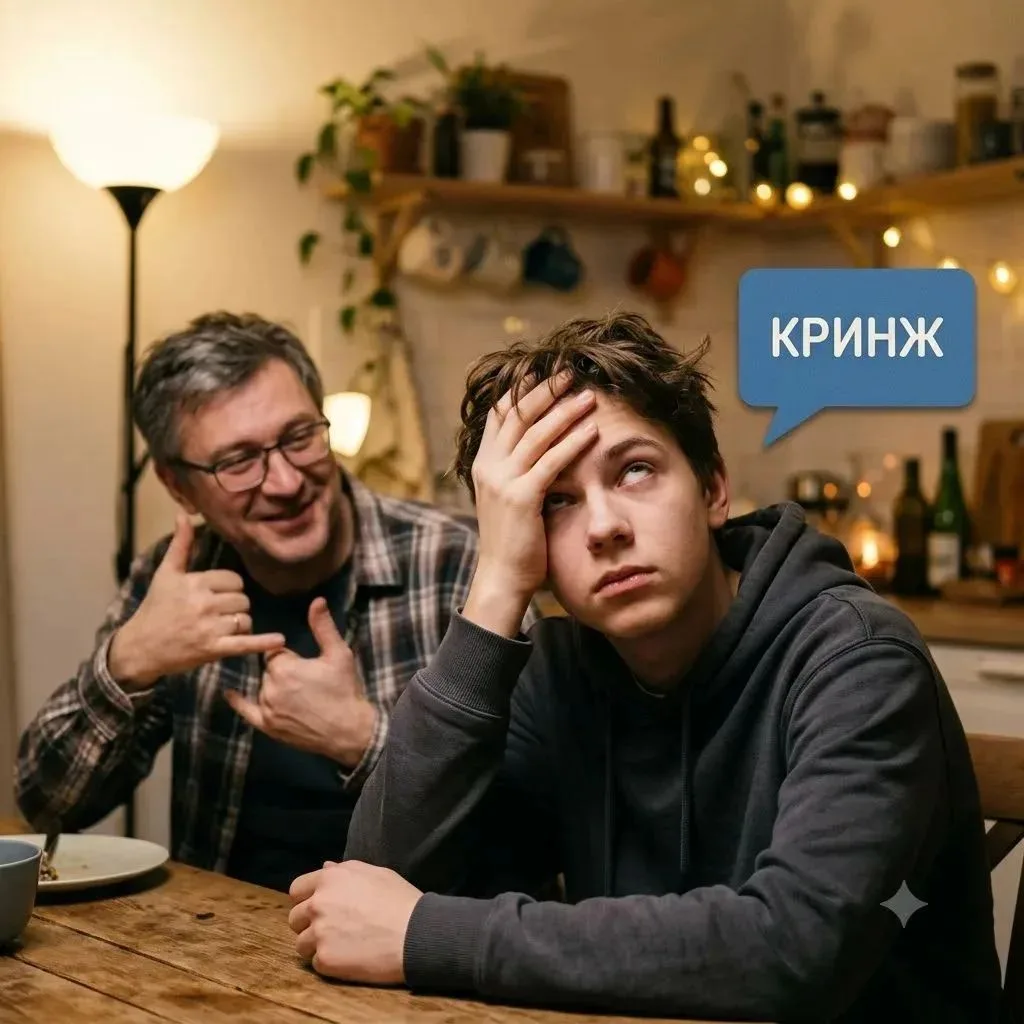 Вайб, кринж, краш — словарь молодежного сленга.