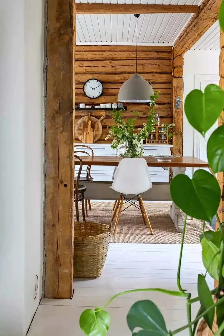 Деревянный финский дом 💚🏠
