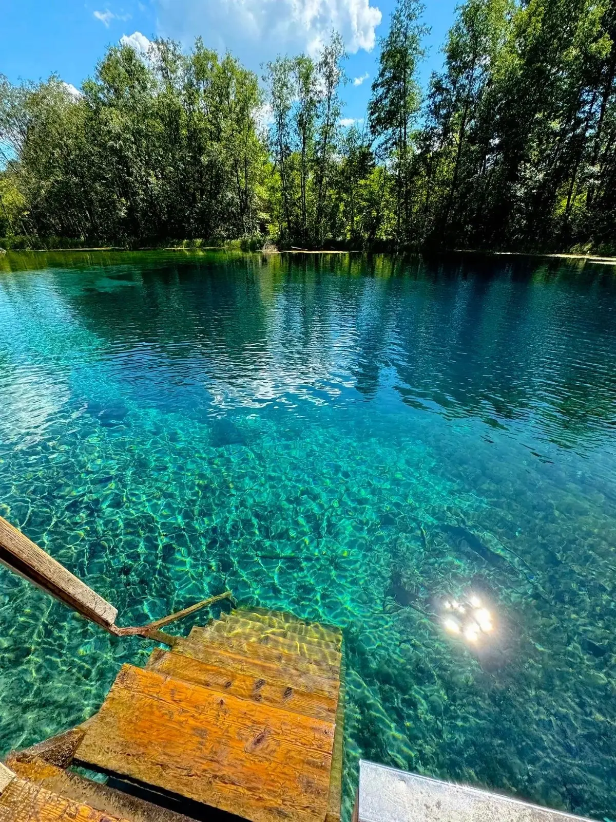 Экскурсия на Голубые озера,водопад,"пучина"