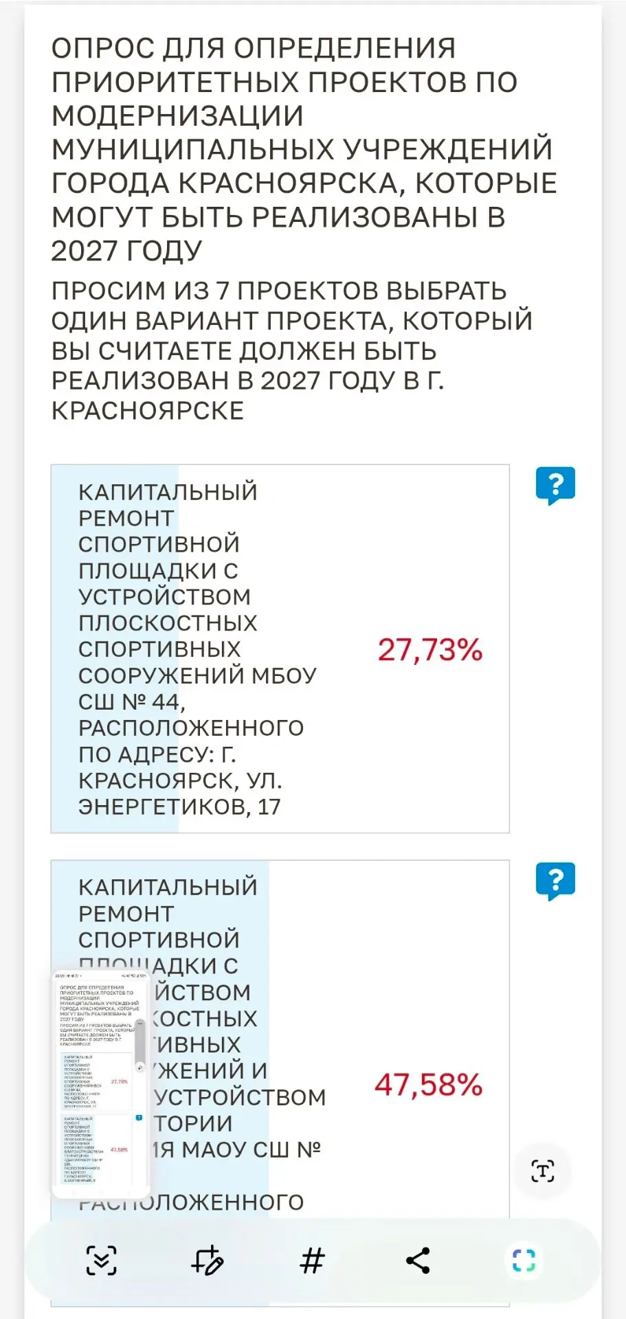 Сегодня завершился конкурс на сайте «Активный гражданин», и хотя официальных итогов ещё...