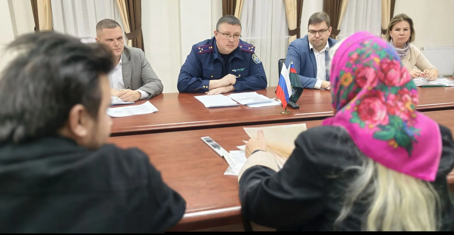 ✅В следственном управлении состоялась рабочая встреча по вопросам предоставления жилья ...