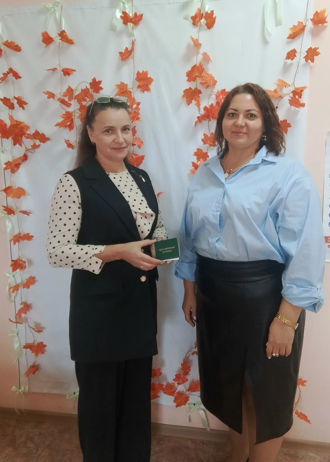 В отделе социальной защиты населения Комаричского района состоялось официальное вручени...