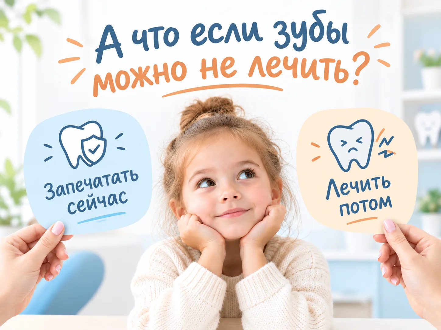 🦷 У детских зубов есть места, которые особенно любит кариес 🦠 — глубокие бороздки и у...