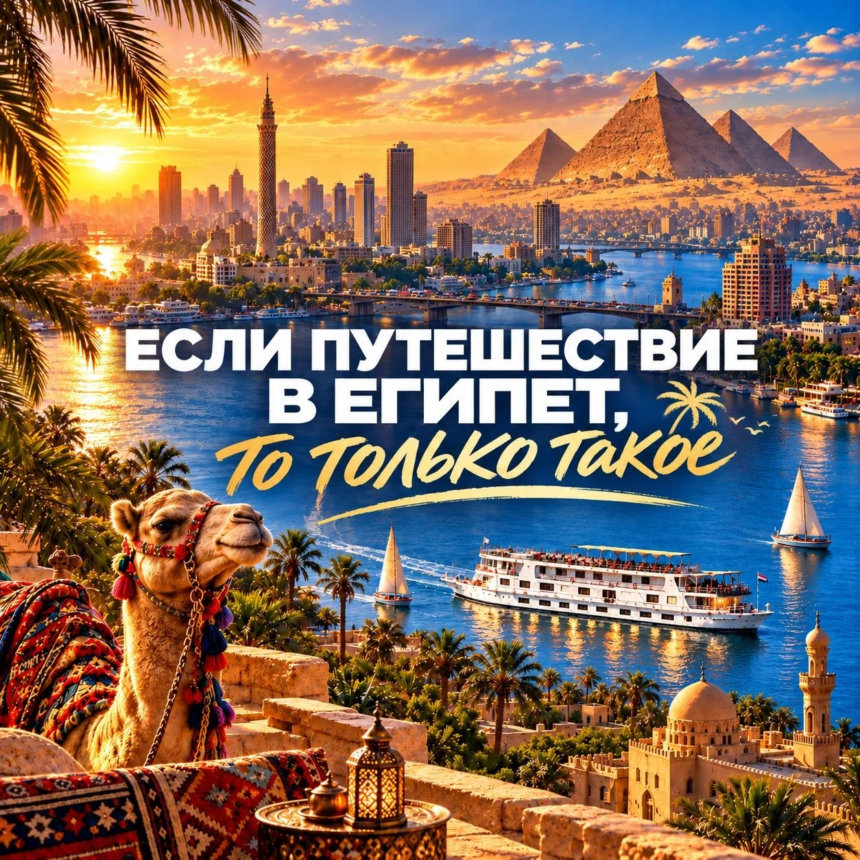 Весь Египет за одно путешествие 🇪🇬