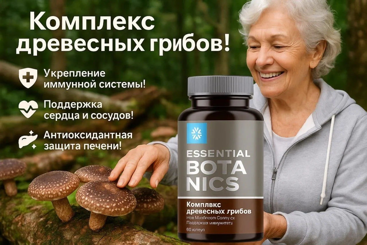 Комплекс древесных грибов