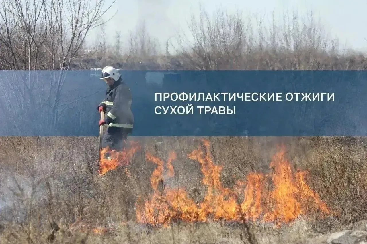 🔥 Контролируемые отжиги сухой травы начинают проводить в Иркутске.