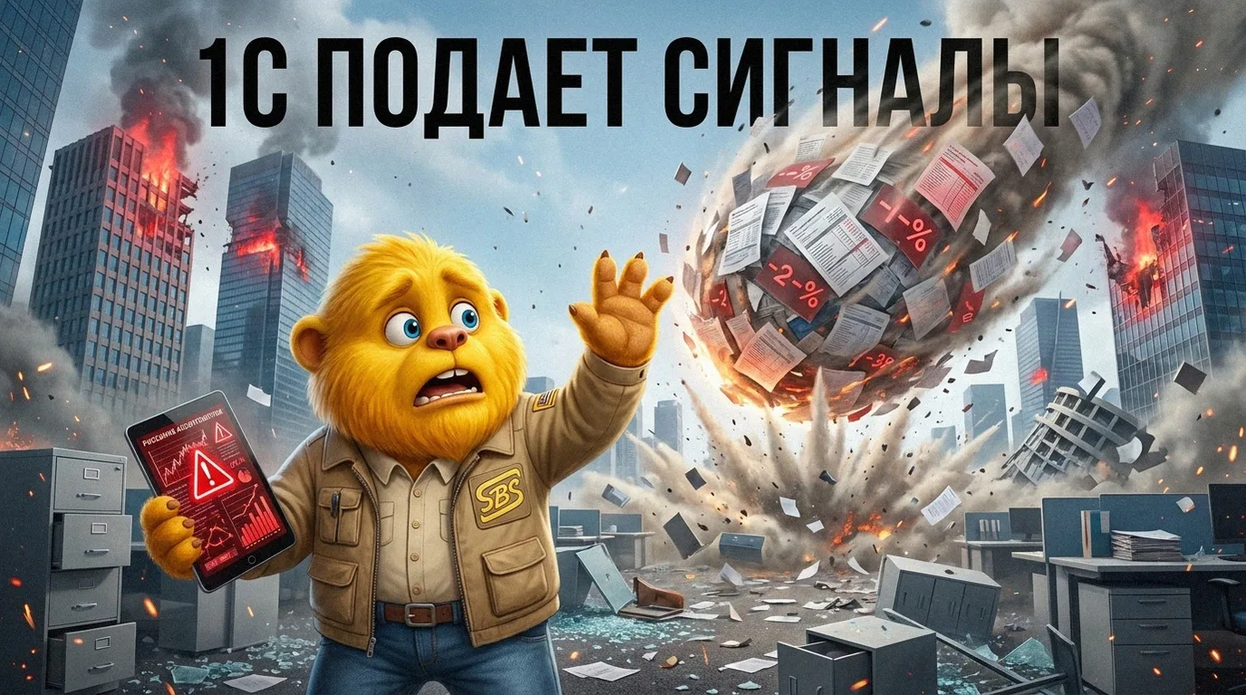 📊 Цифры в 1С не сходятся? Это не «глюк», а красный флаг