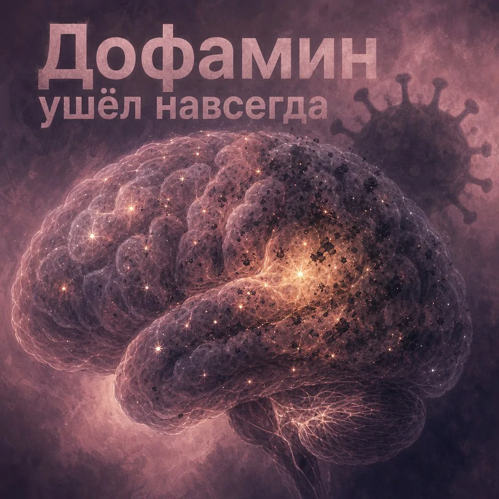 COVID-19 буквально ломает систему радости в мозге