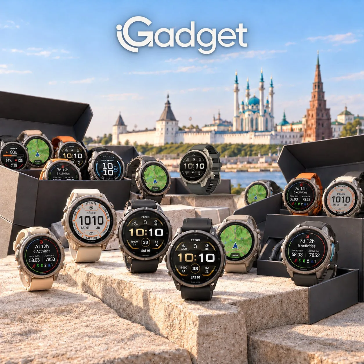 Огромное поступление Garmin Fenix 9 в iGadget