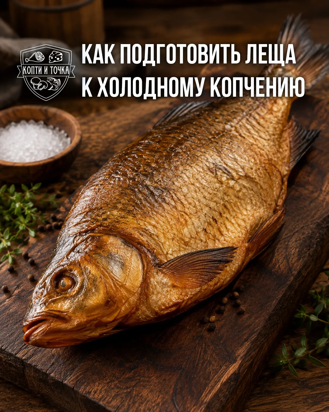 🐟 Как подготовить леща к холодному копчению