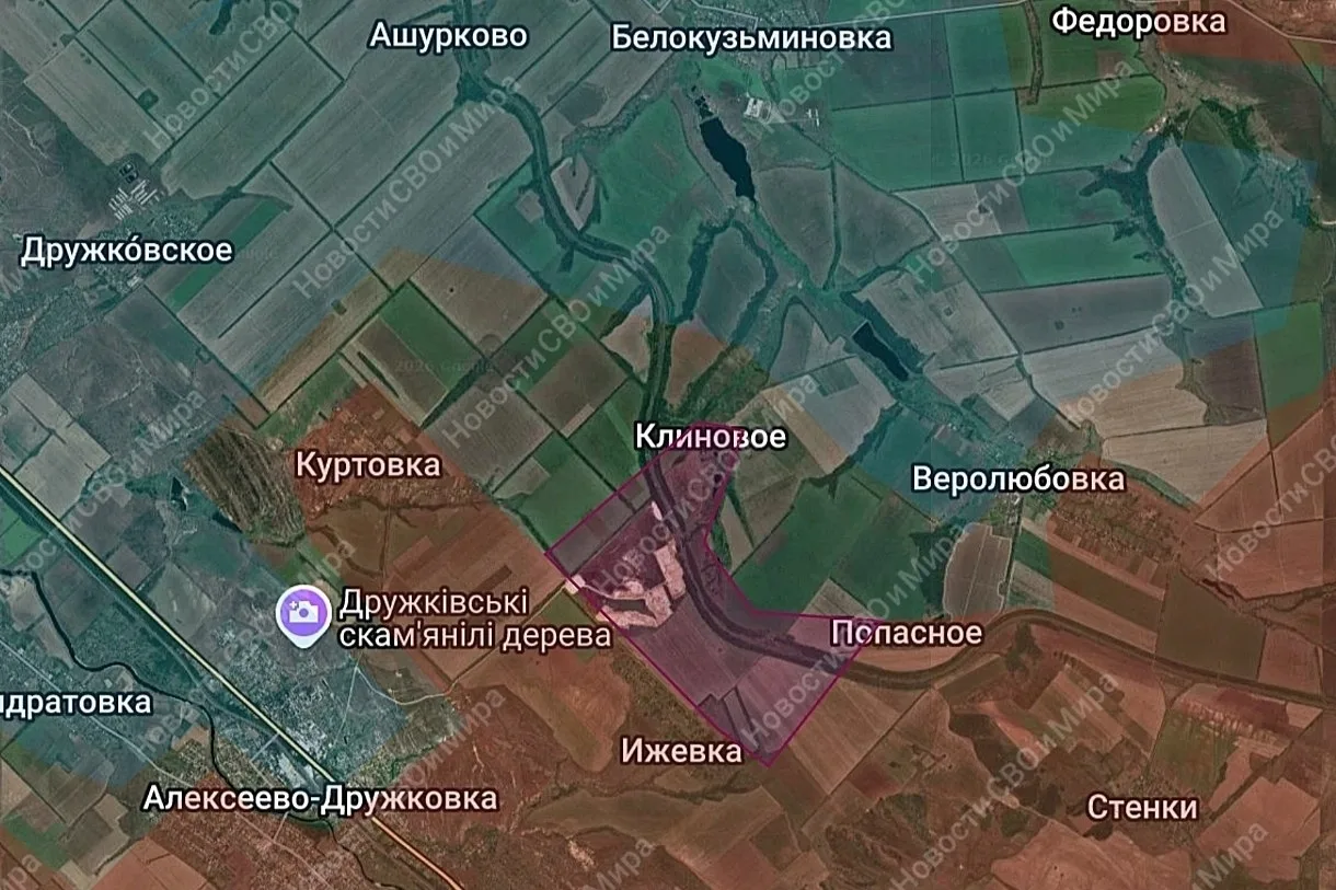 Клиновое перешло под контроль ВС РФ
