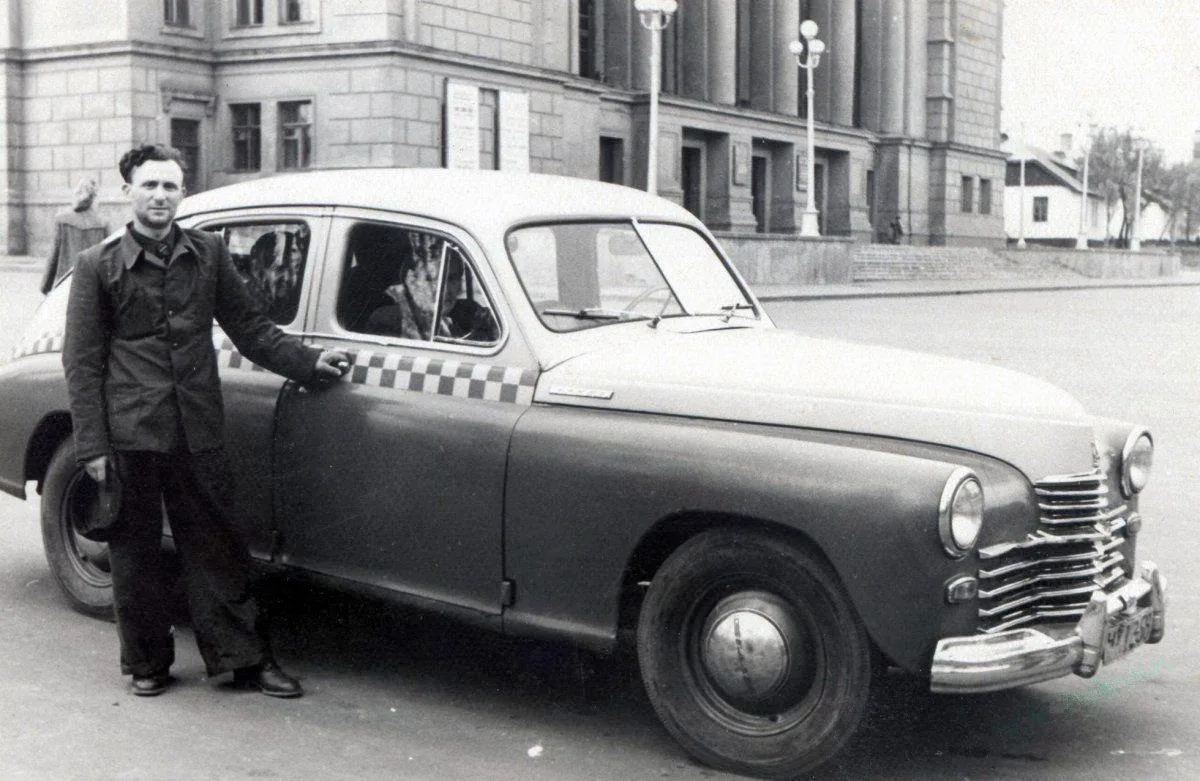 Водитель такси, 1964 г.