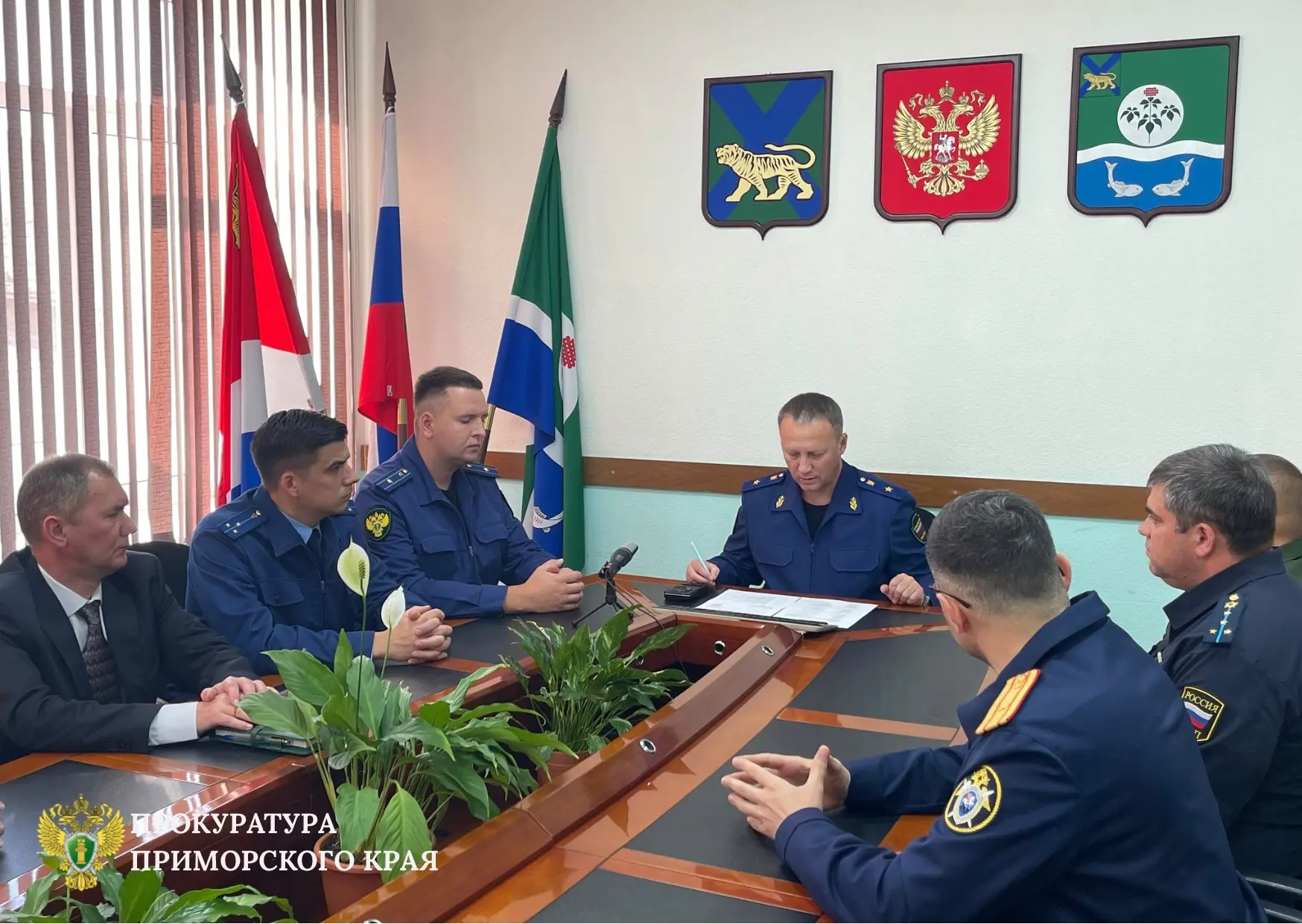 Прокурор Приморского края Михаил Филичев посетил Ольгинский округ с рабочей поездкой