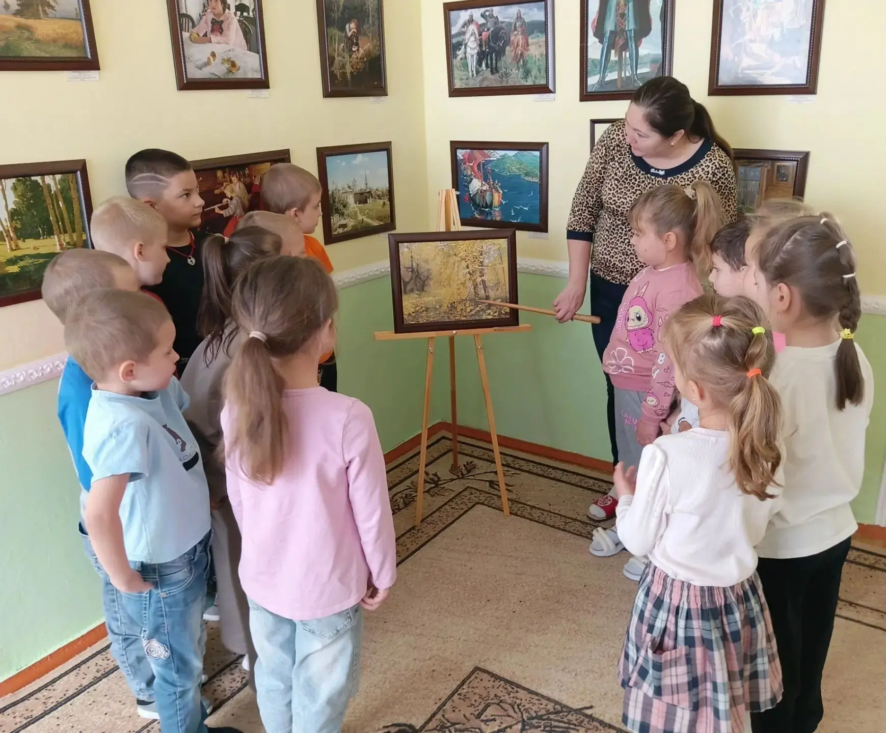 Искусство видеть прекрасное! Знакомство с картинами художников-классиков И. И. Левитана...