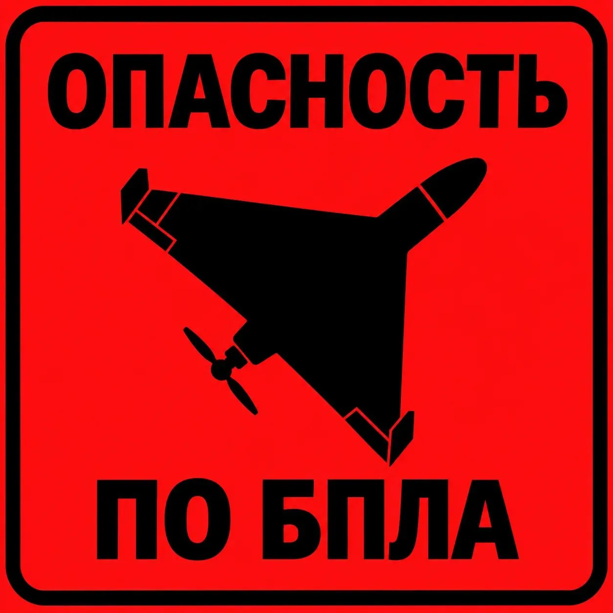 🔴 Опасность по БПЛА