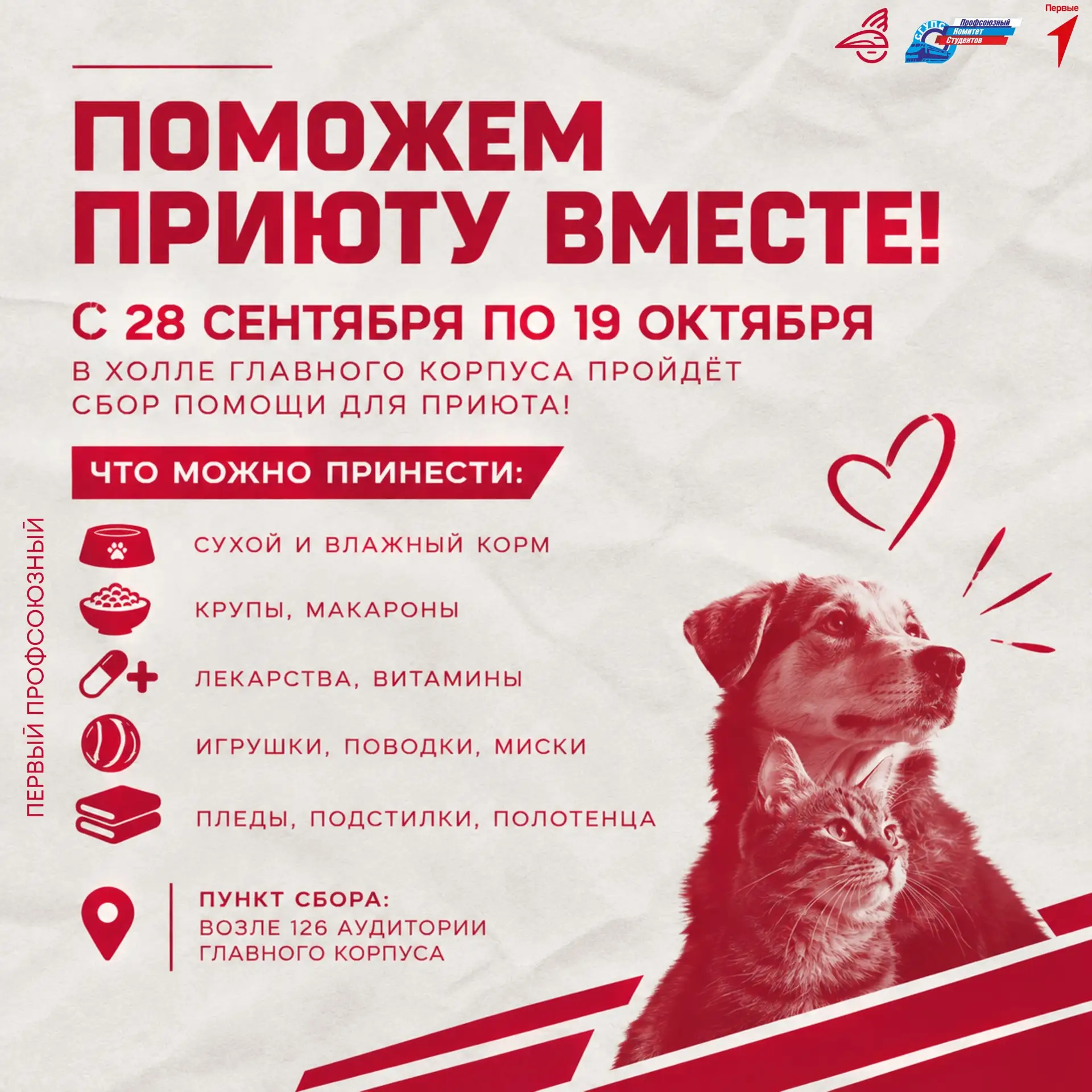 🐾 ПОМОЖЕМ ПРИЮТУ ВМЕСТЕ!