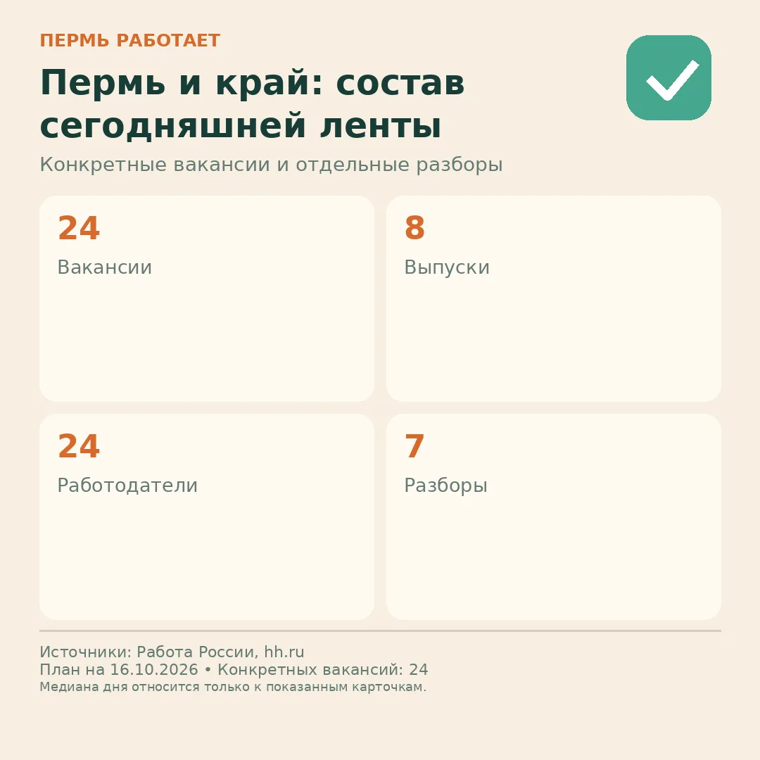 ☀️ Что сегодня будет на кадровом радаре