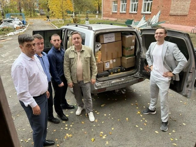 В нашей школе завершилась акция "Посылка солдату"по сбору гуманитарной помощи для участ...