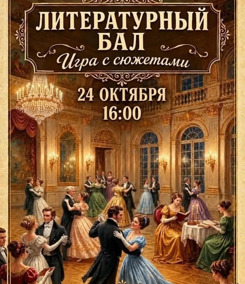 В Саратовской областной научной библиотеке всех желающих научат танцевать мазурку, кадр...