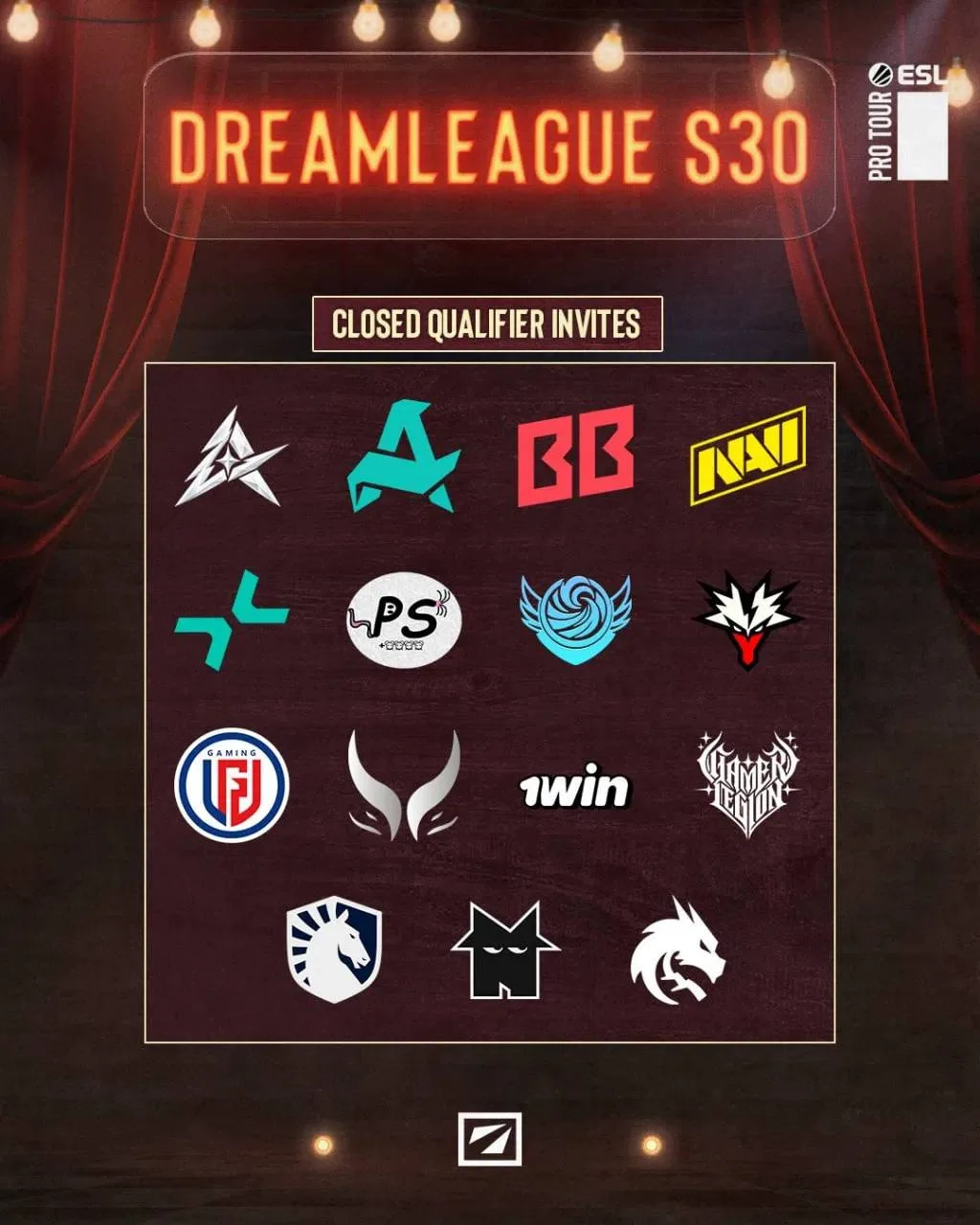 А вот и инвайты на DreamLeague S30 – турнир пройдет с 2 по 13 декабря, призовой фонд – ...