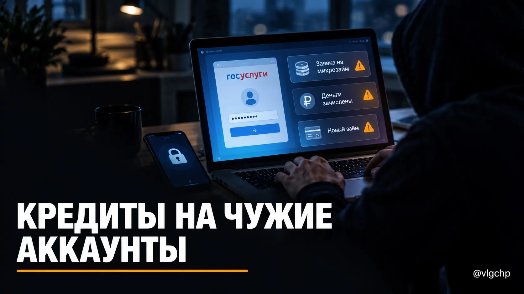 ⚡️ Житель Волжского оформил 12 кредитов на чужие аккаунты Госуслуг