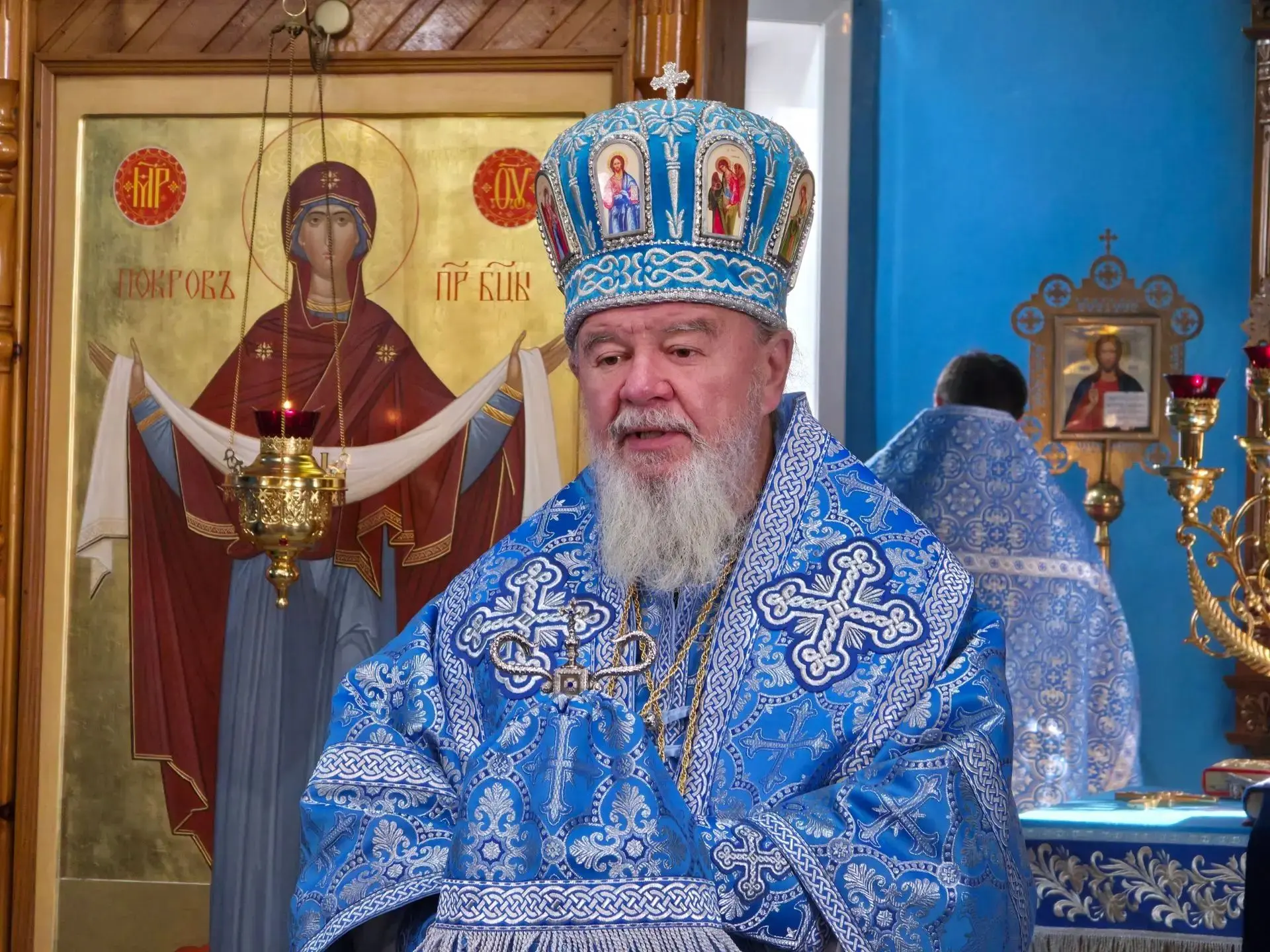 🕊 Престольный праздник отметил приход храма Покрова в Татарске 🕊