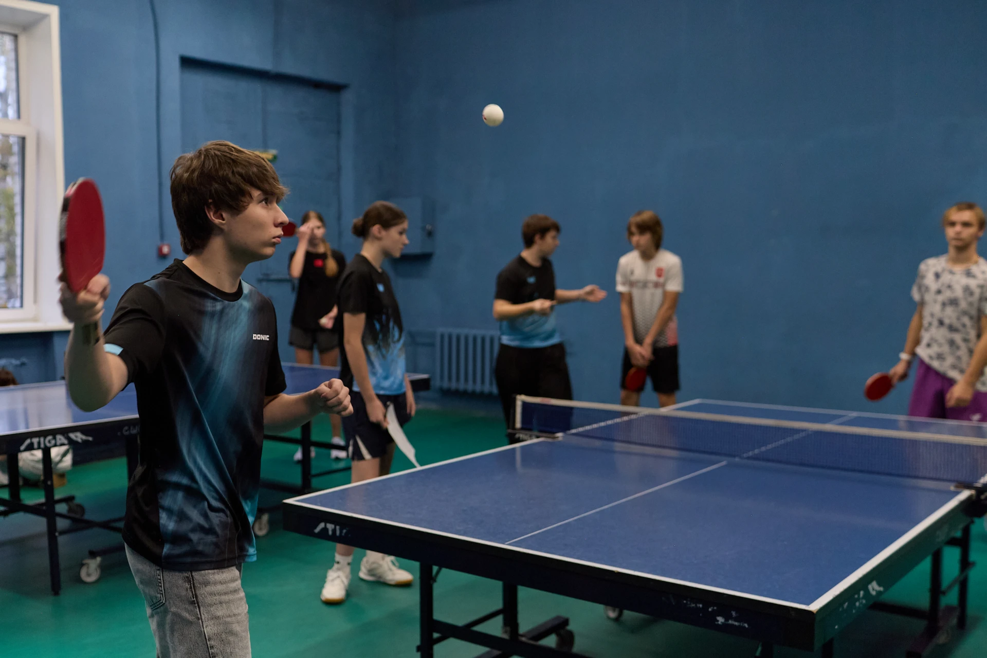 🏓Ракетки в руки: в Королёве стартовал турнир по настольному теннису в рамках школьной ...