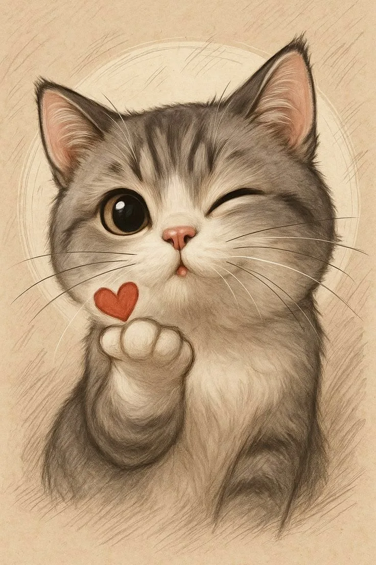 Лови сердечко от меня! ❤️