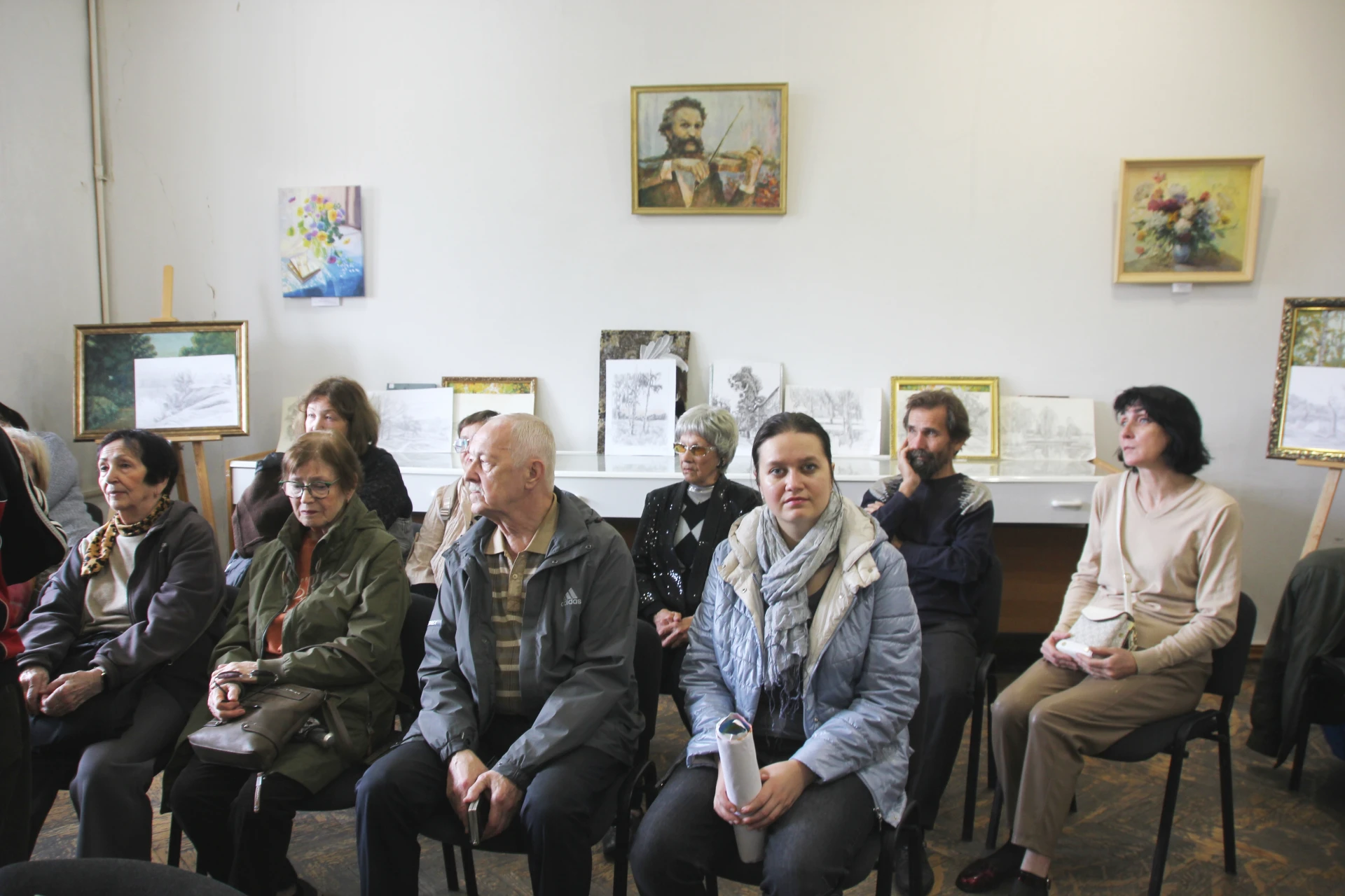 🎨 Ежемесячную встречу клуба «Художник» с участием членов партпроекта «Старшее поколени...