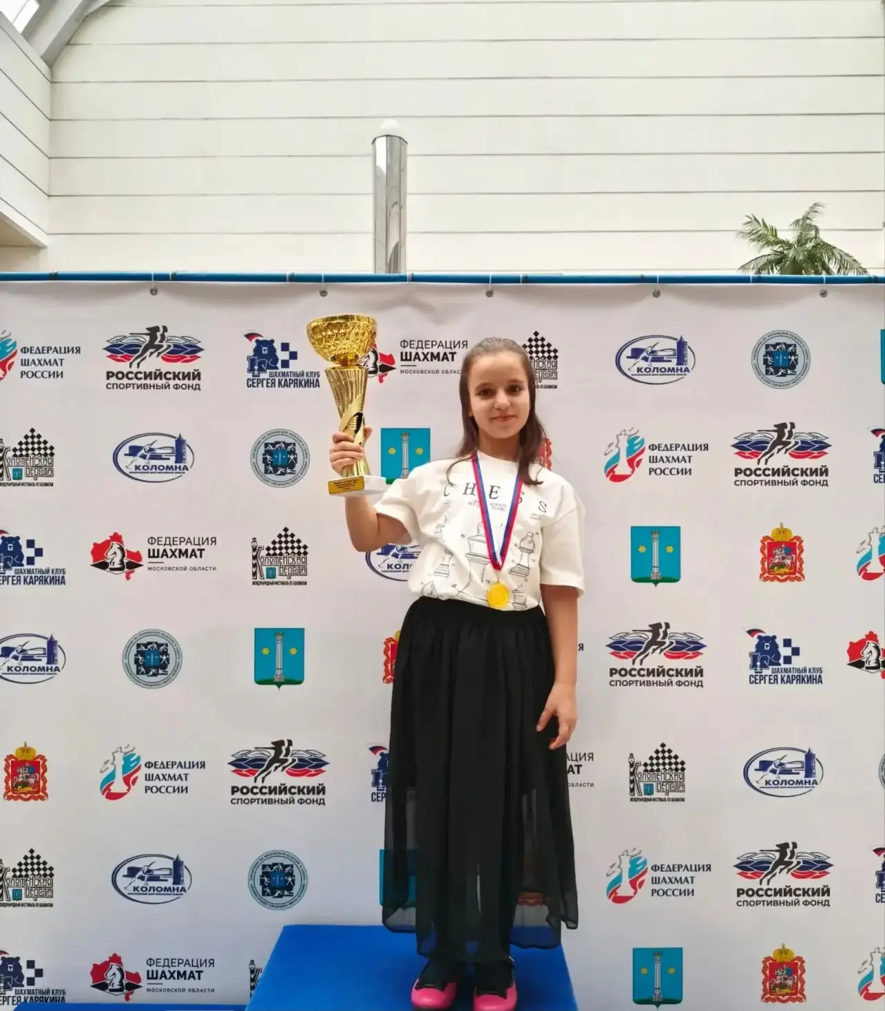 🏆♟️ Юная шахматистка из Махачкалы стала победительницей всероссийских соревнований!