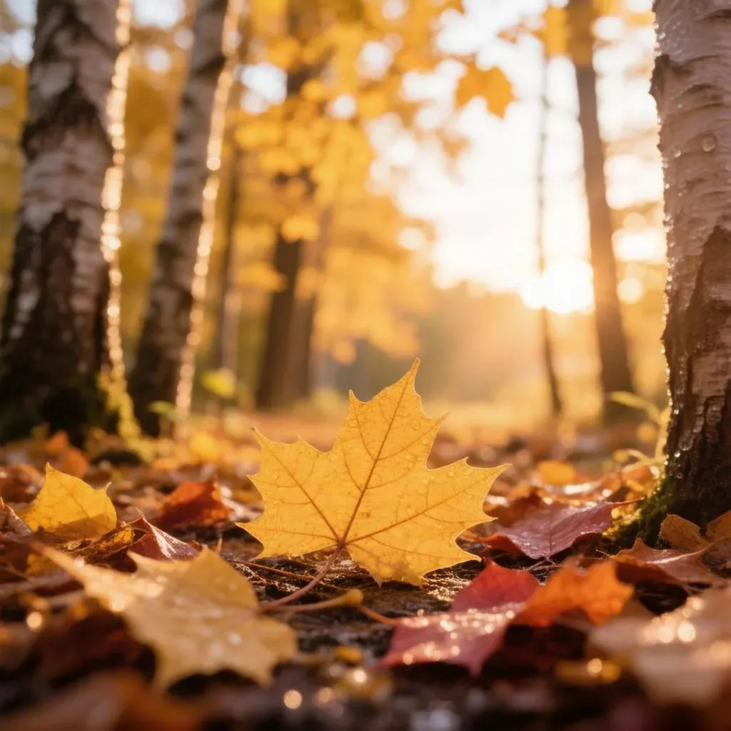 🍁☀️💛Самое красивое утро — то, которое раскрашено в янтарные тона осени.🥰