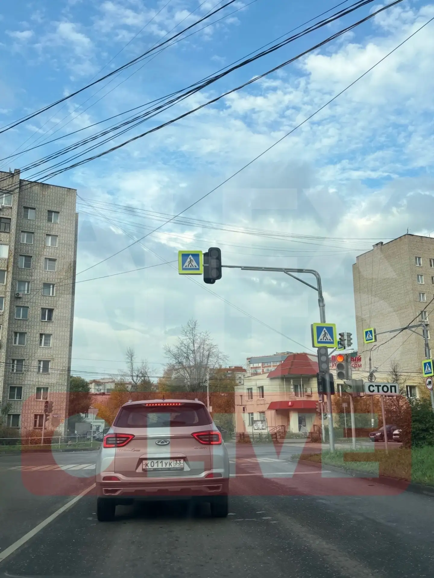 🚦 На перекрёстке в районе «Гермеса» установили новые светофоры.