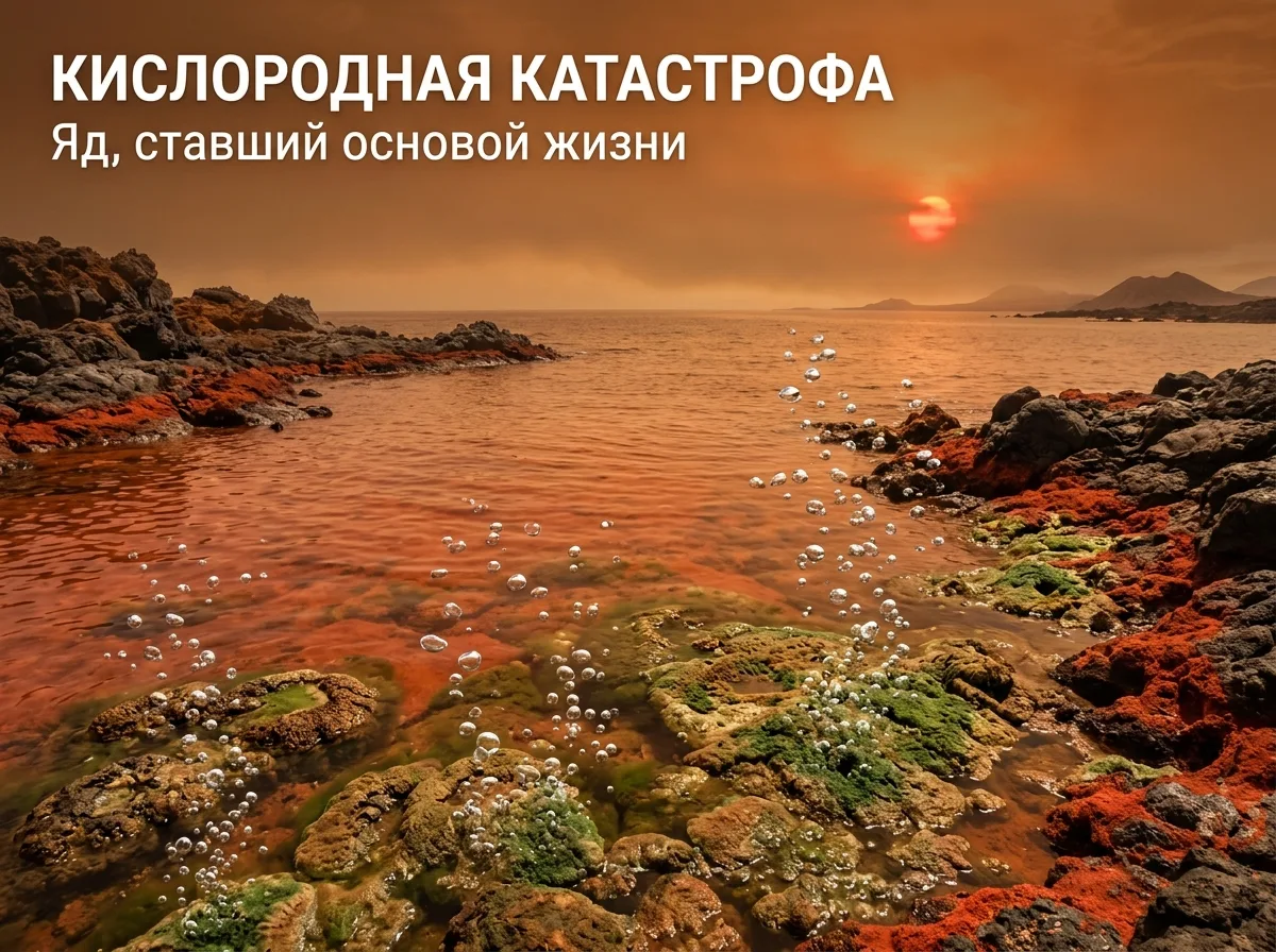 Великое отравление планеты: Как древние микробы создали воздух и едва не уничтожили жиз...