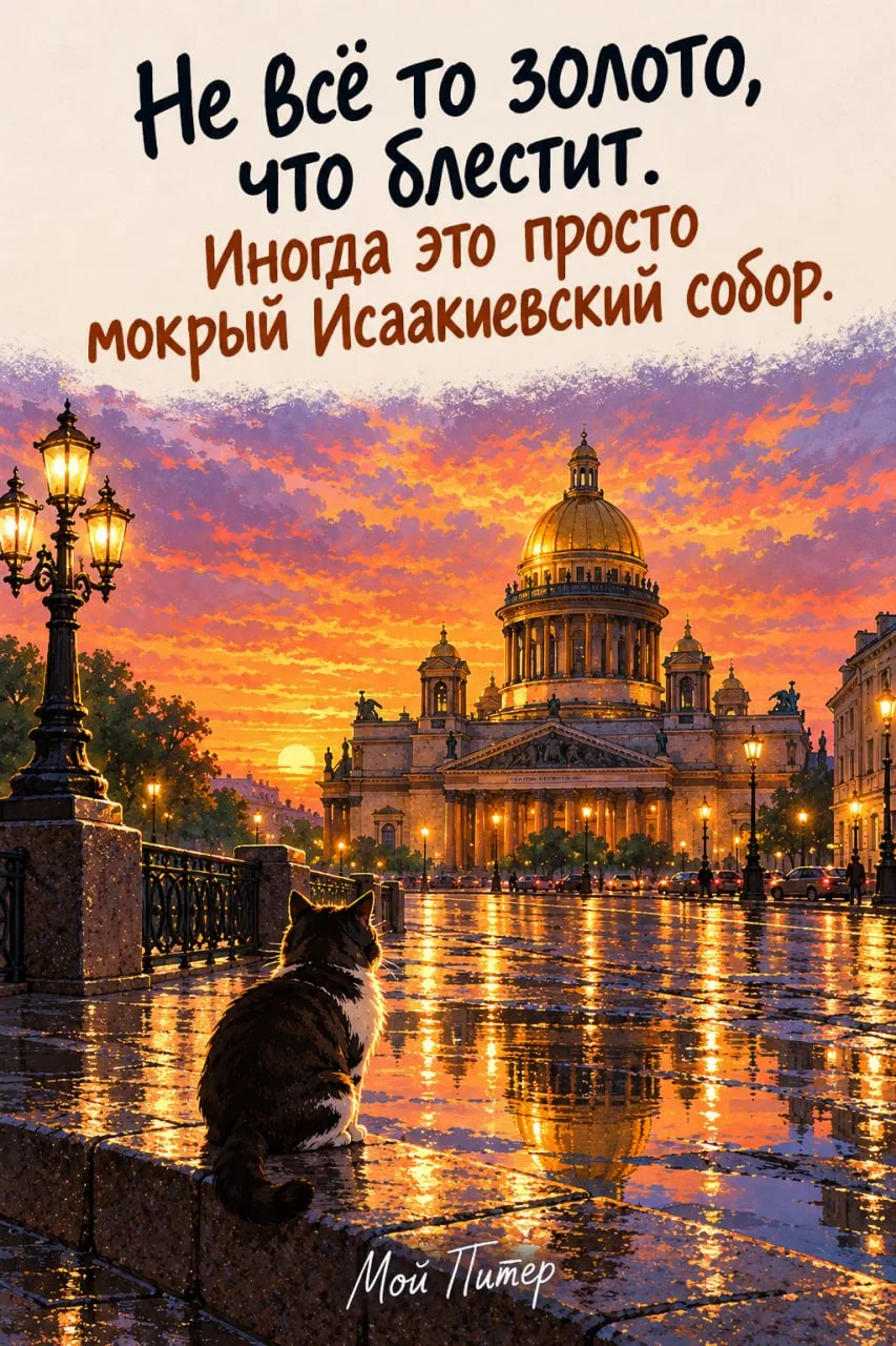 Пословицы и поговорки про Петербург 😁