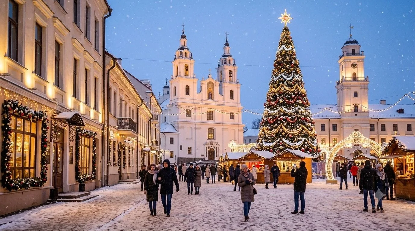 🎄 Минск обогнал Москву по спросу на новогодний отдых