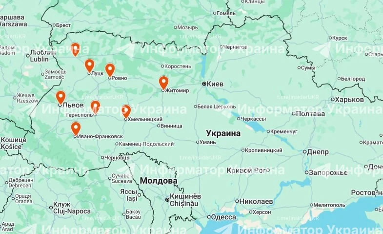❗️Запад Украины вторые сутки под массированной атакой РФ. Взрывы слышны и сейчас