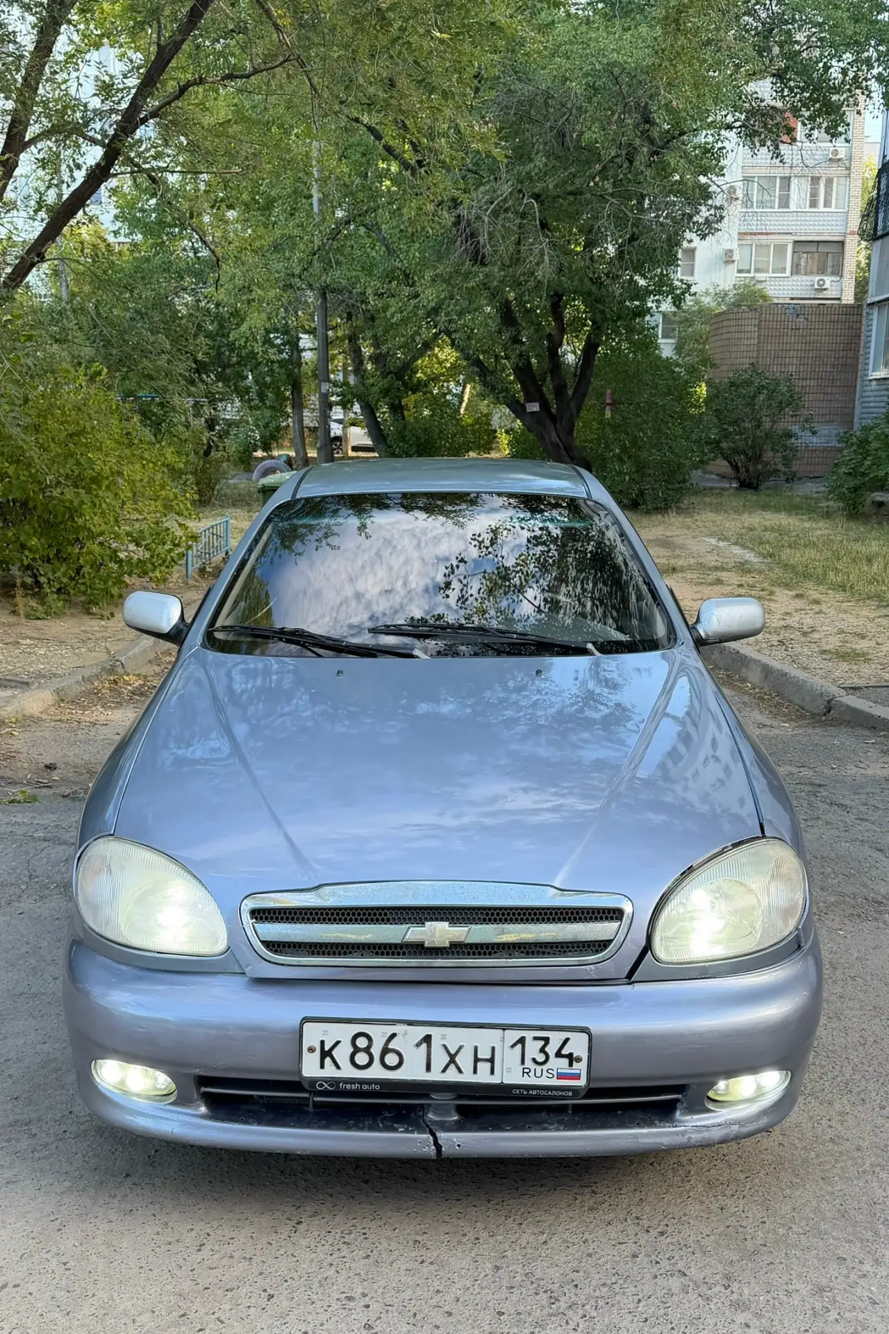 Chevrolet Lanos, 2009 год, 8 клапанный.