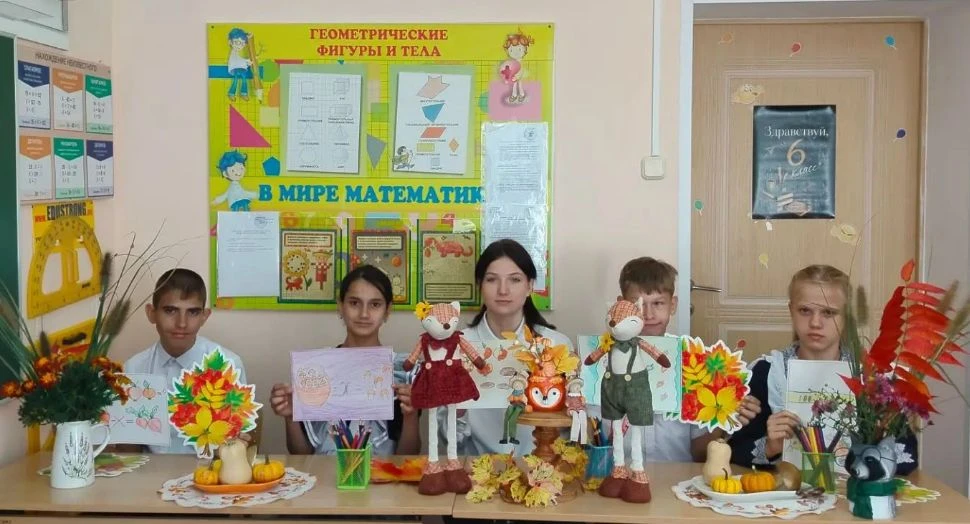 Золотая осень + строгая математика = шедевры! 🍁🧮 В нашей школе состоялся конкурс «Мат...