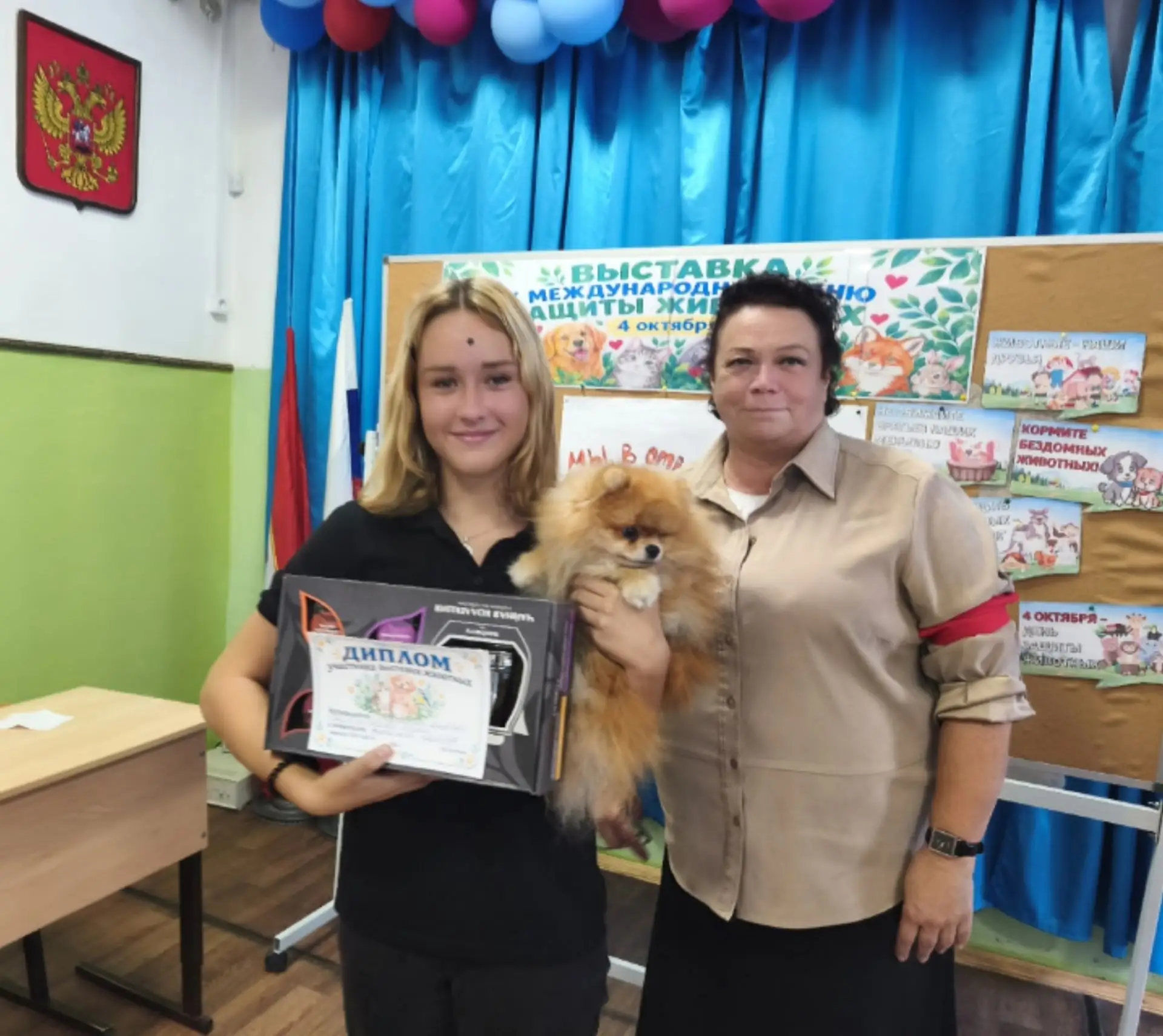 🐈🐕Пушистый переполох в нашей школе: как прошла выставка домашних любимцев!
