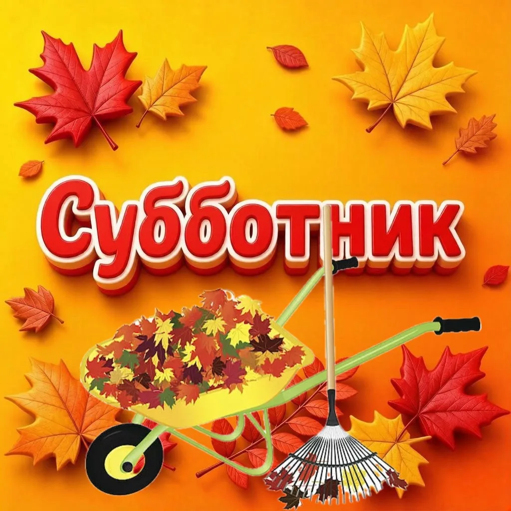 Сотрудники детского сада провели осенний субботник в сквере Кузнецова. Вооружившись инв...