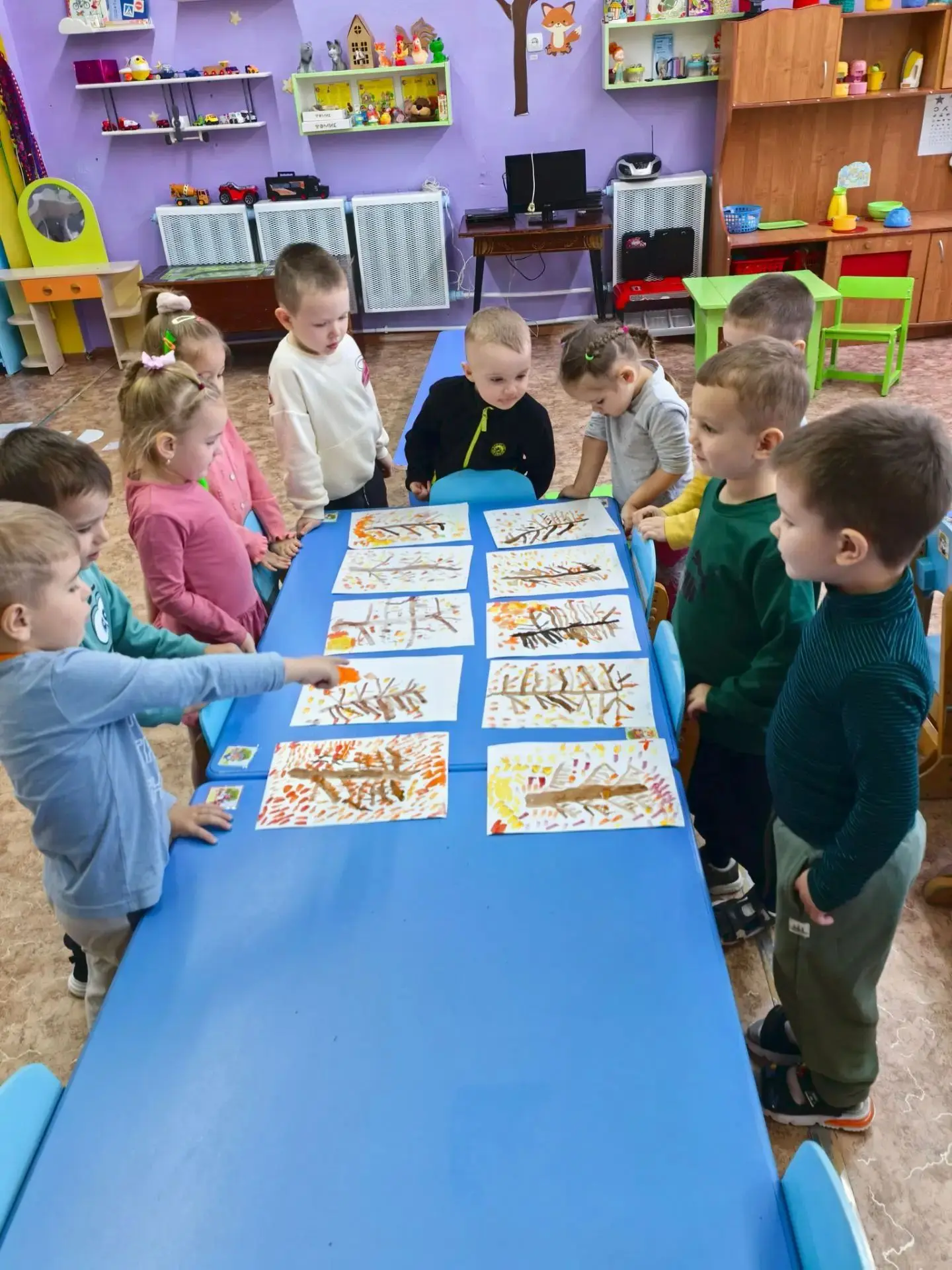 Золотая осень в красках