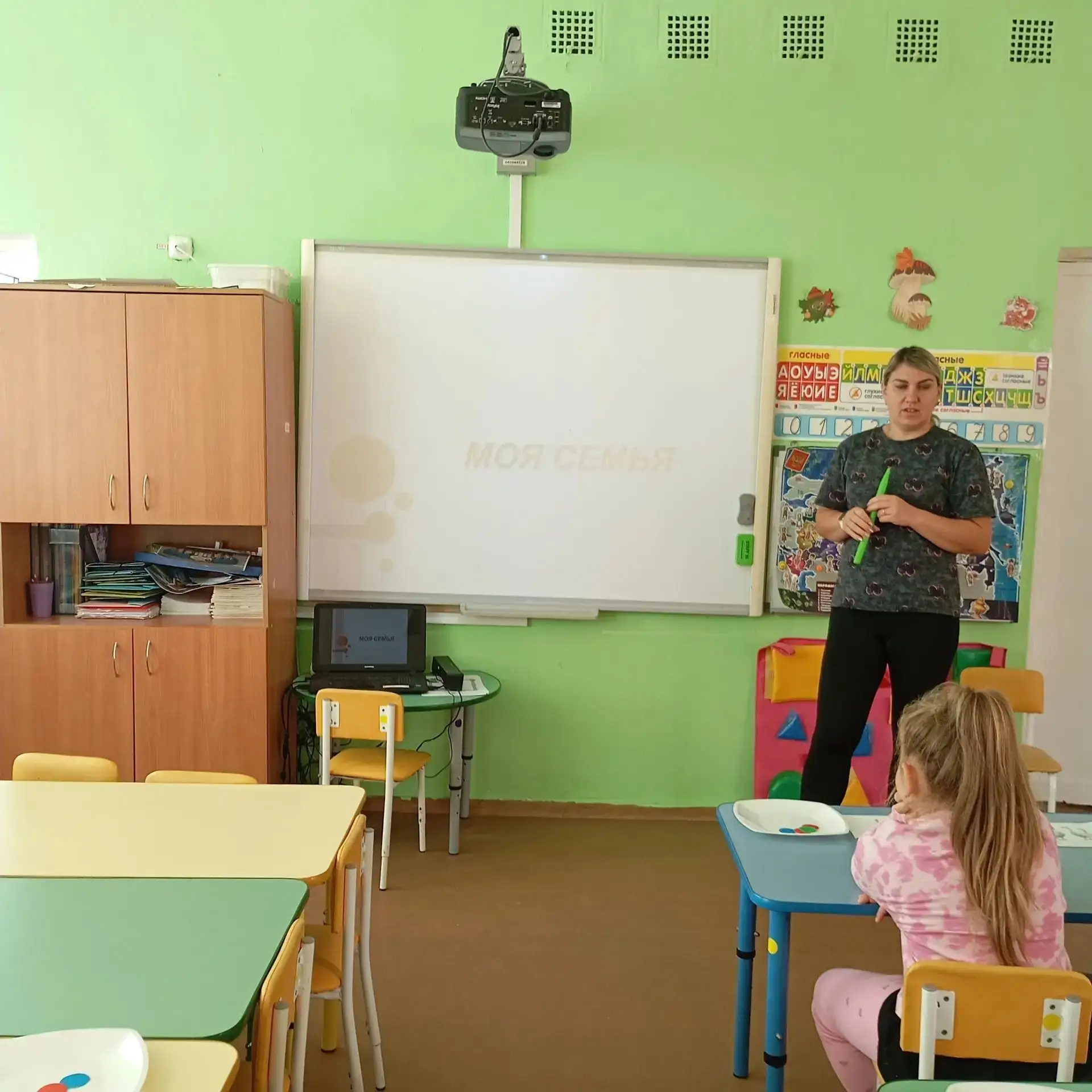 Занятие на тему:  «Моя семья» в подготовительной  группе " Непоседы " - направлена на с...